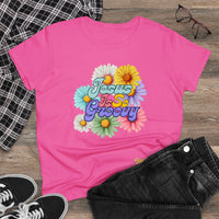 Jesus Is So Groovy Women's Relaxed Fitted Shirt-KVOM