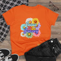 Jesus Is So Groovy Women's Relaxed Fitted Shirt-KVOM