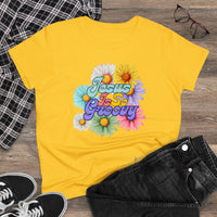 Jesus Is So Groovy Women's Relaxed Fitted Shirt-KVOM