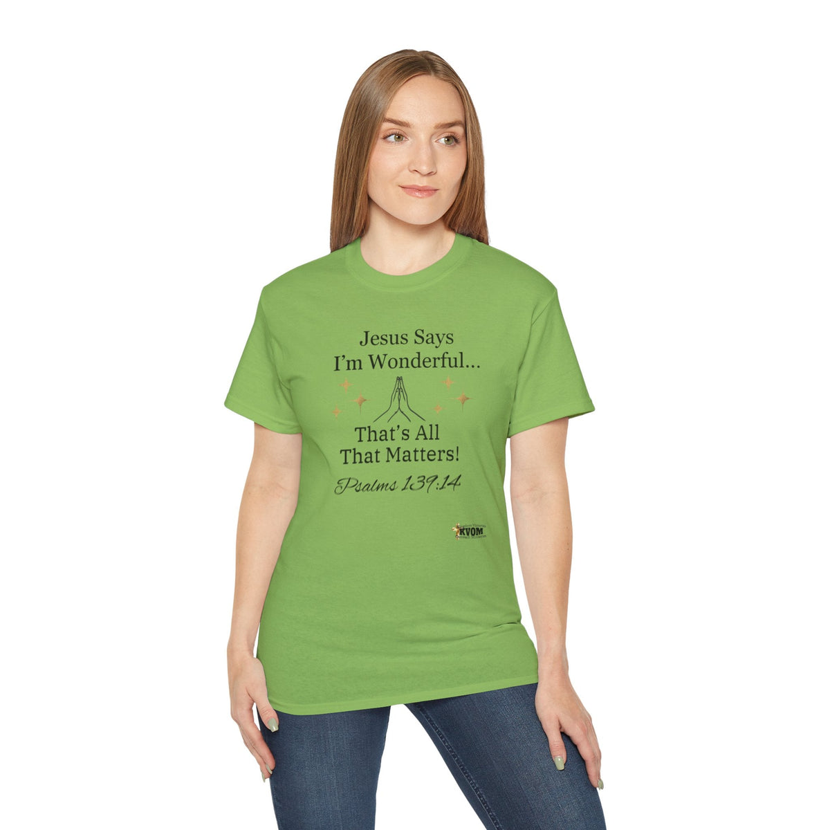 Jesus Says I'm Wonderful Women's Relaxed Shirt-KVOM