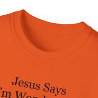 Jesus Says I'm Wonderful Women's Relaxed Shirt-KVOM