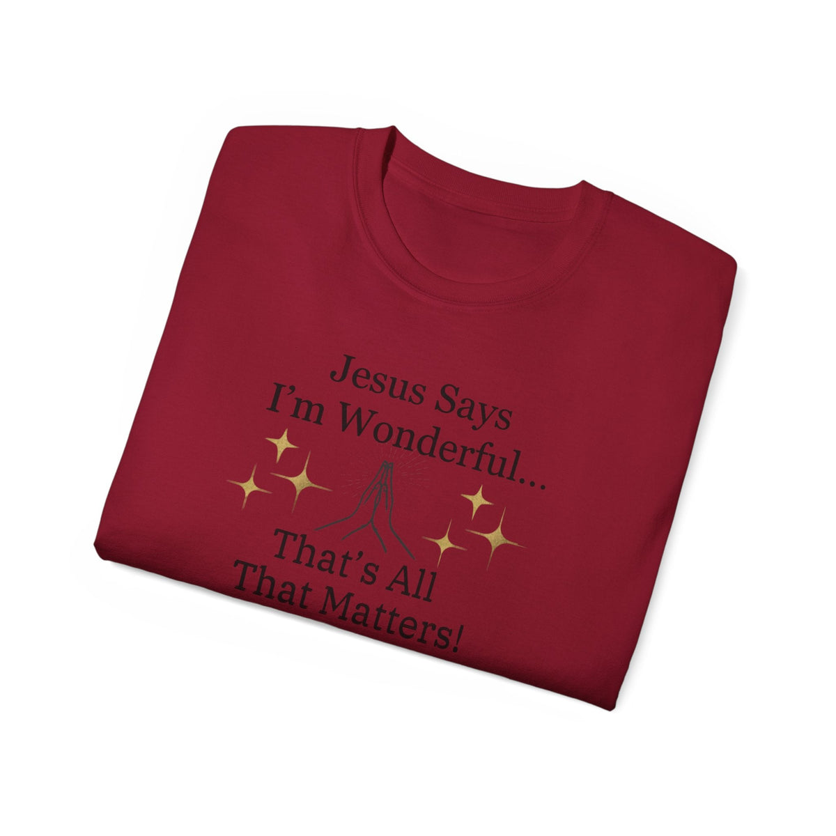 Jesus Says I'm Wonderful Women's Relaxed Shirt-KVOM