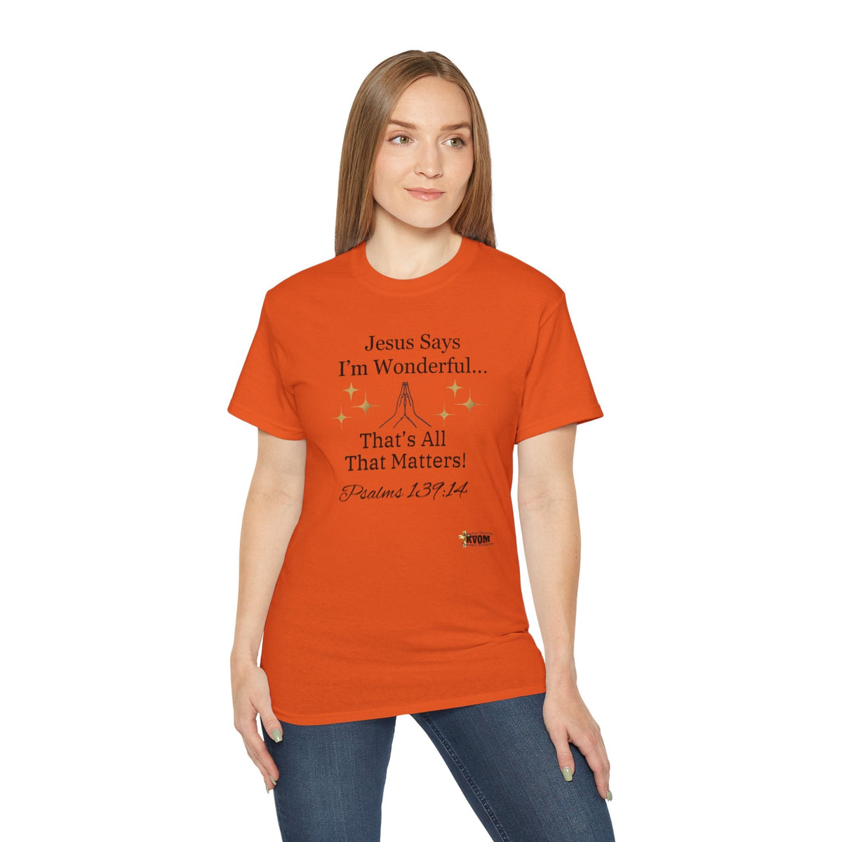 Jesus Says I'm Wonderful Women's Relaxed Shirt-KVOM