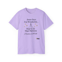 Jesus Says I'm Wonderful Women's Relaxed Shirt-KVOM