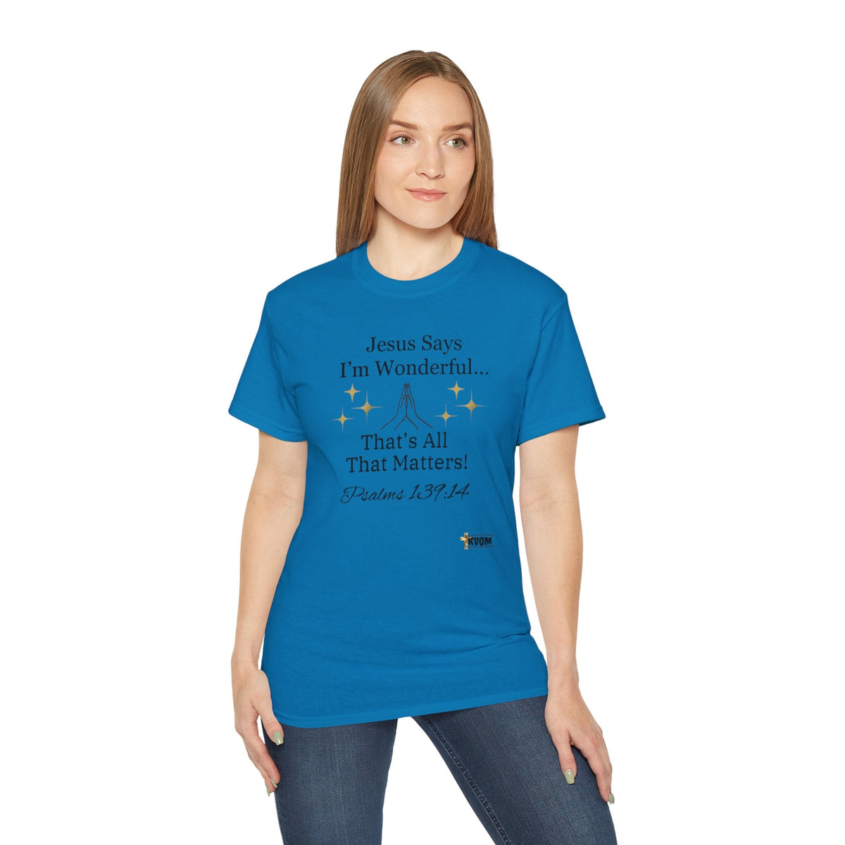 Jesus Says I'm Wonderful Women's Relaxed Shirt-KVOM