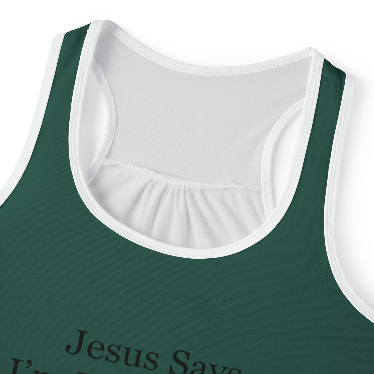 Jesus Says I'm Wonderful Women's Tank Top, Vintage Green Earth-KVOM; KVOM Christian Clothing; Women’s Clothing; Women's Vintage Clothing; Dainty Vintage; Women’s T-Shirts; Hoodies Sale; Ladies Tops; Ladies Dresses; Floral Tops; Floral Dresses; Flower Clothes; Activewear; Glorious; Psalms; Blessings On Blessings; Teens Clothing; Christian Book Store; Girl’s Clothing Sale; Mother’s Day Sale; Gifts For Sister; Christian Gifts; Gifts for Daughter; Spring Sale; Clearance Sale; Jesus; Christ Is King; Holy Ghost; 