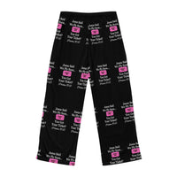 Jesus Says We Fly Soon Ticket? Women's Comfy Pants, Black-KVOM