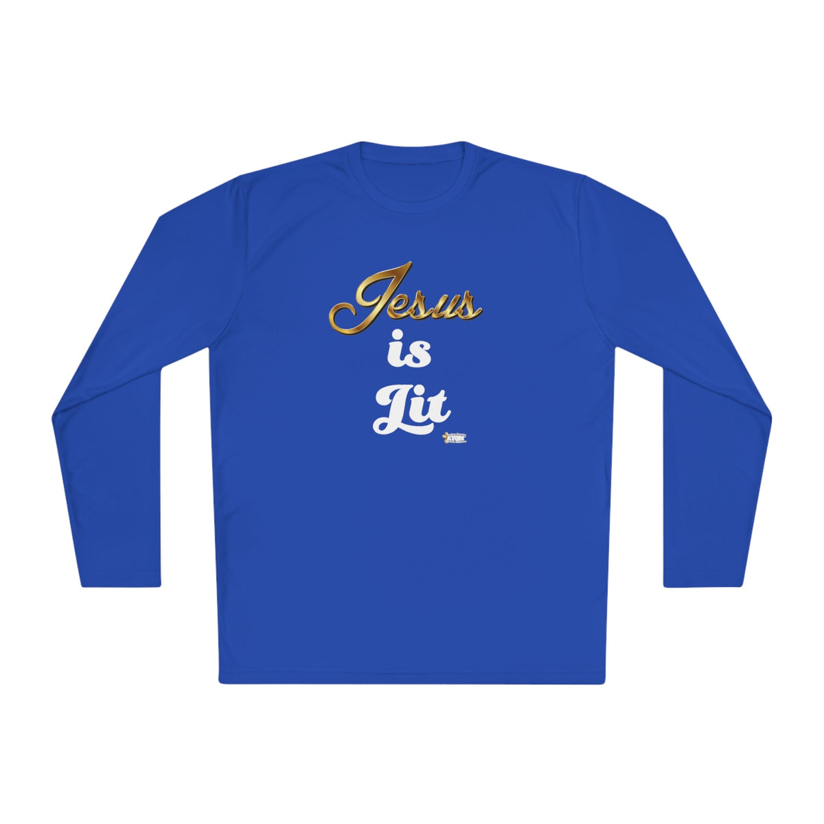 Jesus is Lit Men's Activewear Long Sleeve T-Shirt-KVOM KVOM Christian Clothing; Women’s Clothing; Women’s T-Shirts; Men's Clothing; Men's T-Shirts, Hoodies Sale; Ladies Tops; Ladies Dresses; Floral Tops; Floral Dresses; Flower Clothes; Activewear; Glorious; Psalms; Blessings On Blessings; Teens Clothing; Christian Book Store; Girl’s Clothing Sale; Mother’s Day Sale; Gifts For Sister; Christian Gifts; Gifts for Daughter; Spring Sale; Clearance Sale; Jesus; Christ Is King; Holy Ghost; God Got Me; Spiritual Wa