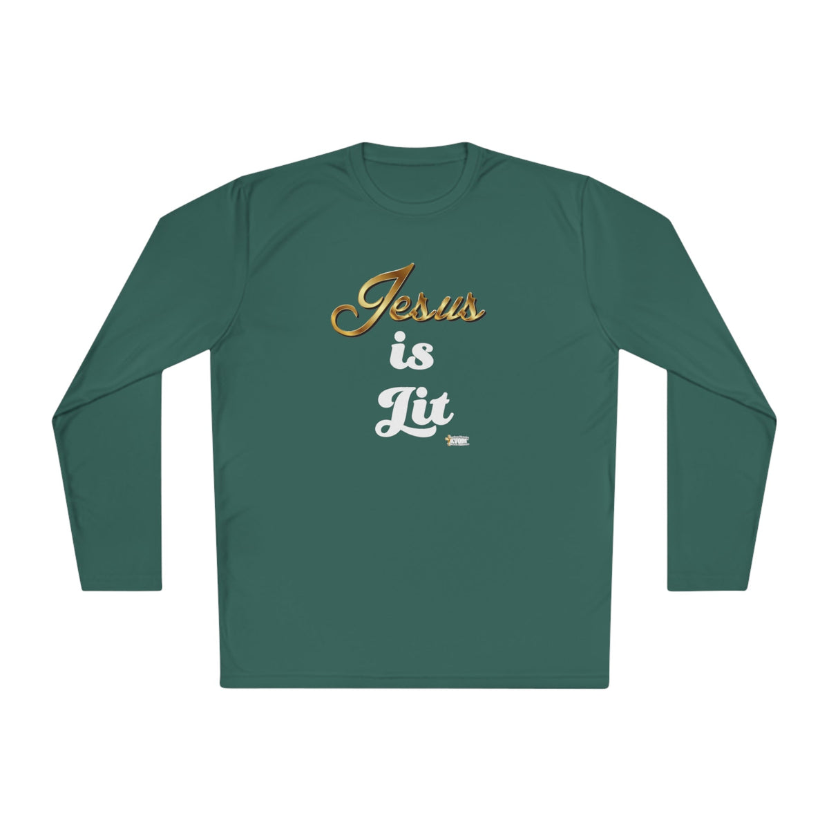 Jesus is Lit Men's Activewear Long Sleeve T-Shirt-KVOM KVOM Christian Clothing; Women’s Clothing; Women’s T-Shirts; Men's Clothing; Men's T-Shirts, Hoodies Sale; Ladies Tops; Ladies Dresses; Floral Tops; Floral Dresses; Flower Clothes; Activewear; Glorious; Psalms; Blessings On Blessings; Teens Clothing; Christian Book Store; Girl’s Clothing Sale; Mother’s Day Sale; Gifts For Sister; Christian Gifts; Gifts for Daughter; Spring Sale; Clearance Sale; Jesus; Christ Is King; Holy Ghost; God Got Me; Spiritual Wa