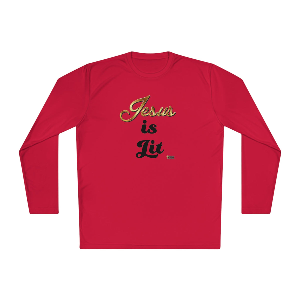 Jesus is Lit Men's Activewear Long Sleeve T-Shirt-KVOM KVOM Christian Clothing; Women’s Clothing; Women’s T-Shirts; Men's Clothing; Men's T-Shirts, Hoodies Sale; Ladies Tops; Ladies Dresses; Floral Tops; Floral Dresses; Flower Clothes; Activewear; Glorious; Psalms; Blessings On Blessings; Teens Clothing; Christian Book Store; Girl’s Clothing Sale; Mother’s Day Sale; Gifts For Sister; Christian Gifts; Gifts for Daughter; Spring Sale; Clearance Sale; Jesus; Christ Is King; Holy Ghost; God Got Me; Spiritual Wa