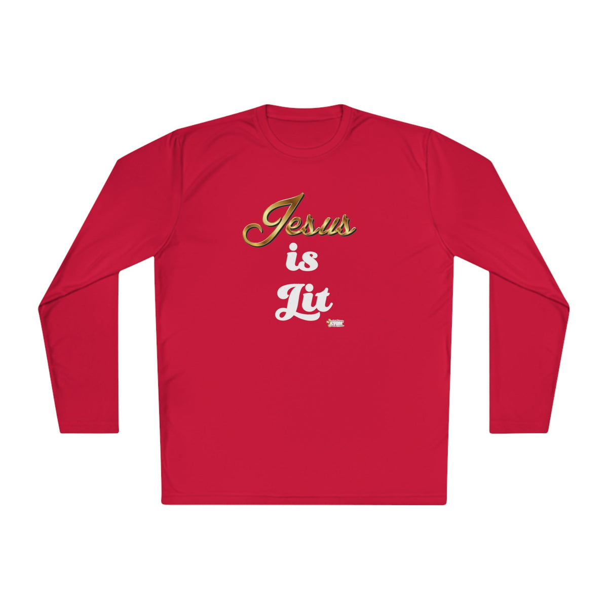 Jesus is Lit Men's Activewear Long Sleeve T-Shirt-KVOM KVOM Christian Clothing; Women’s Clothing; Women’s T-Shirts; Men's Clothing; Men's T-Shirts, Hoodies Sale; Ladies Tops; Ladies Dresses; Floral Tops; Floral Dresses; Flower Clothes; Activewear; Glorious; Psalms; Blessings On Blessings; Teens Clothing; Christian Book Store; Girl’s Clothing Sale; Mother’s Day Sale; Gifts For Sister; Christian Gifts; Gifts for Daughter; Spring Sale; Clearance Sale; Jesus; Christ Is King; Holy Ghost; God Got Me; Spiritual Wa