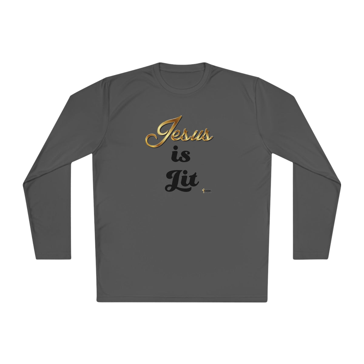 Jesus is Lit Men's Activewear Long Sleeve T-Shirt-KVOM KVOM Christian Clothing; Women’s Clothing; Women’s T-Shirts; Men's Clothing; Men's T-Shirts, Hoodies Sale; Ladies Tops; Ladies Dresses; Floral Tops; Floral Dresses; Flower Clothes; Activewear; Glorious; Psalms; Blessings On Blessings; Teens Clothing; Christian Book Store; Girl’s Clothing Sale; Mother’s Day Sale; Gifts For Sister; Christian Gifts; Gifts for Daughter; Spring Sale; Clearance Sale; Jesus; Christ Is King; Holy Ghost; God Got Me; Spiritual Wa