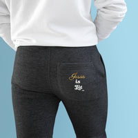 Jesus is Lit Men's Fleece Joggers, Charcoal-KVOM KVOM Christian Clothing; Women’s Clothing; Women’s T-Shirts; Men's Clothing; Men's T-Shirts, Hoodies Sale; Ladies Tops; Ladies Dresses; Floral Tops; Floral Dresses; Flower Clothes; Activewear; Glorious; Psalms; Blessings On Blessings; Teens Clothing; Christian Book Store; Girl’s Clothing Sale; Mother’s Day Sale; Gifts For Sister; Christian Gifts; Gifts for Daughter; Spring Sale; Clearance Sale; Jesus; Christ Is King; Holy Ghost; God Got Me; Spiritual Warrior;