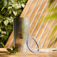 Jesus is Lit Ringneck Tumbler, 20oz, Steel, White-KVOM KVOM Christian Clothing; Women’s Clothing; Women’s T-Shirts; Men's Clothing; Men's T-Shirts, Hoodies Sale; Ladies Tops; Ladies Dresses; Floral Tops; Floral Dresses; Flower Clothes; Activewear; Glorious; Psalms; Blessings On Blessings; Teens Clothing; Christian Book Store; Girl’s Clothing Sale; Mother’s Day Sale; Gifts For Sister; Christian Gifts; Gifts for Daughter; Spring Sale; Clearance Sale; Jesus; Christ Is King; Holy Ghost; God Got Me; Spiritual Wa