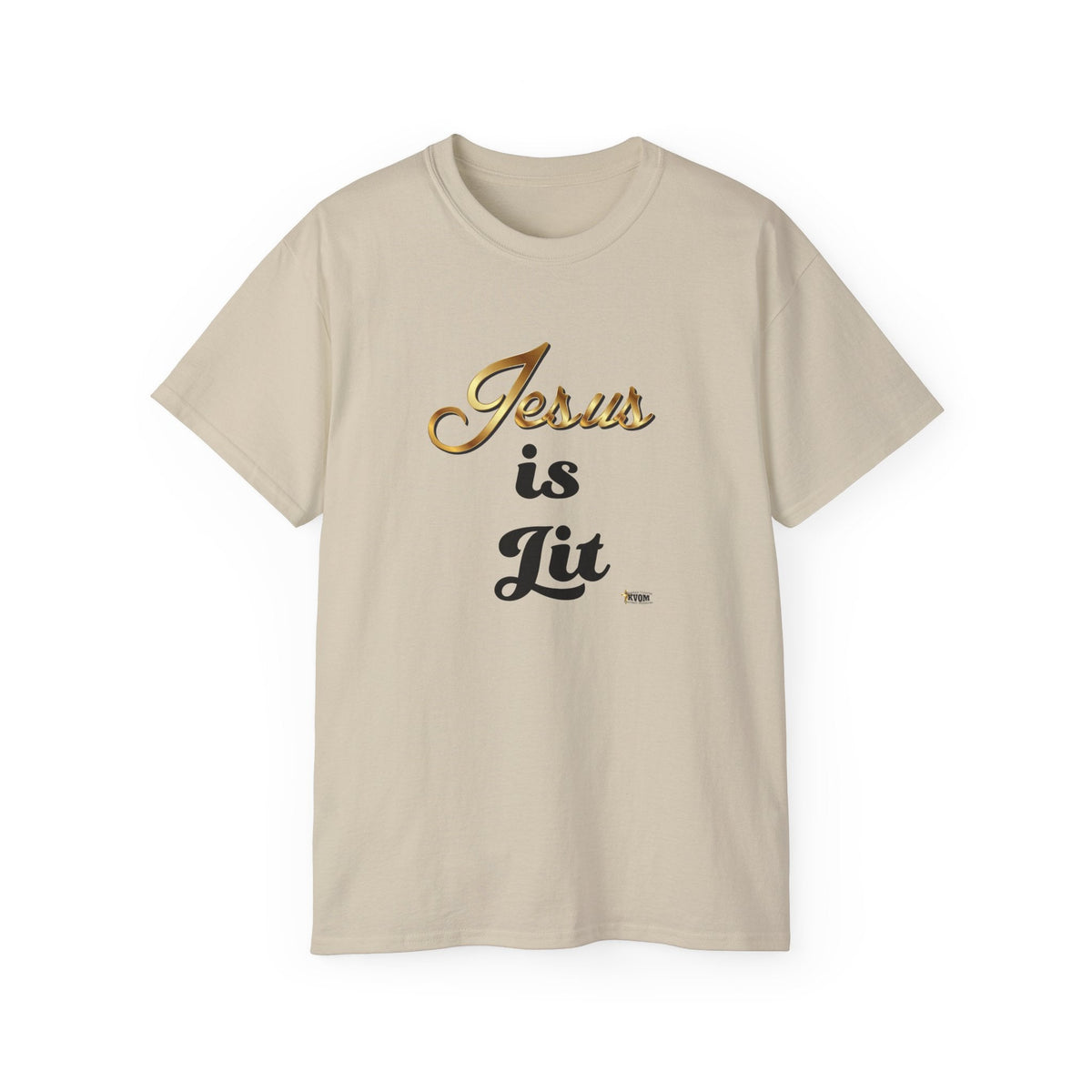 Jesus is Lit Unisex Ultra Cotton Tee-KVOM KVOM Christian Clothing; Women’s Clothing; Women’s T-Shirts; Men's Clothing; Men's T-Shirts, Hoodies Sale; Ladies Tops; Ladies Dresses; Floral Tops; Floral Dresses; Flower Clothes; Activewear; Glorious; Psalms; Blessings On Blessings; Teens Clothing; Christian Book Store; Girl’s Clothing Sale; Mother’s Day Sale; Gifts For Sister; Christian Gifts; Gifts for Daughter; Spring Sale; Clearance Sale; Jesus; Christ Is King; Holy Ghost; God Got Me; Spiritual Warrior; Prophe