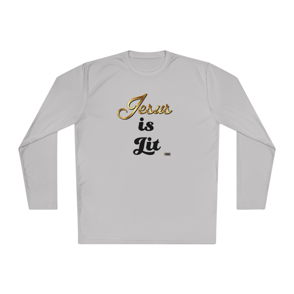 Jesus is Lit Women's Activewear Long Sleeve T-Shirt-KVOM KVOM Christian Clothing; Women’s Clothing; Women’s T-Shirts; Men's Clothing; Men's T-Shirts, Hoodies Sale; Ladies Tops; Ladies Dresses; Floral Tops; Floral Dresses; Flower Clothes; Activewear; Glorious; Psalms; Blessings On Blessings; Teens Clothing; Christian Book Store; Girl’s Clothing Sale; Mother’s Day Sale; Gifts For Sister; Christian Gifts; Gifts for Daughter; Spring Sale; Clearance Sale; Jesus; Christ Is King; Holy Ghost; God Got Me; Spiritual 