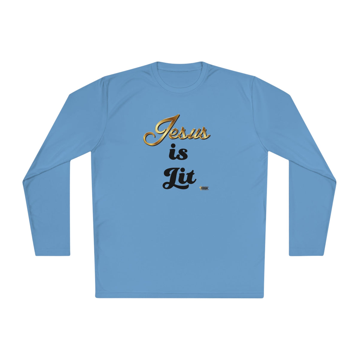 Jesus is Lit Women's Activewear Long Sleeve T-Shirt-KVOM KVOM Christian Clothing; Women’s Clothing; Women’s T-Shirts; Men's Clothing; Men's T-Shirts, Hoodies Sale; Ladies Tops; Ladies Dresses; Floral Tops; Floral Dresses; Flower Clothes; Activewear; Glorious; Psalms; Blessings On Blessings; Teens Clothing; Christian Book Store; Girl’s Clothing Sale; Mother’s Day Sale; Gifts For Sister; Christian Gifts; Gifts for Daughter; Spring Sale; Clearance Sale; Jesus; Christ Is King; Holy Ghost; God Got Me; Spiritual 