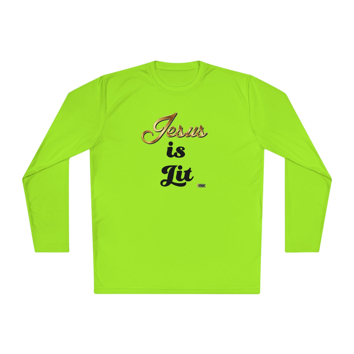 Jesus is Lit Women's Activewear Long Sleeve T-Shirt-KVOM KVOM Christian Clothing; Women’s Clothing; Women’s T-Shirts; Men's Clothing; Men's T-Shirts, Hoodies Sale; Ladies Tops; Ladies Dresses; Floral Tops; Floral Dresses; Flower Clothes; Activewear; Glorious; Psalms; Blessings On Blessings; Teens Clothing; Christian Book Store; Girl’s Clothing Sale; Mother’s Day Sale; Gifts For Sister; Christian Gifts; Gifts for Daughter; Spring Sale; Clearance Sale; Jesus; Christ Is King; Holy Ghost; God Got Me; Spiritual 