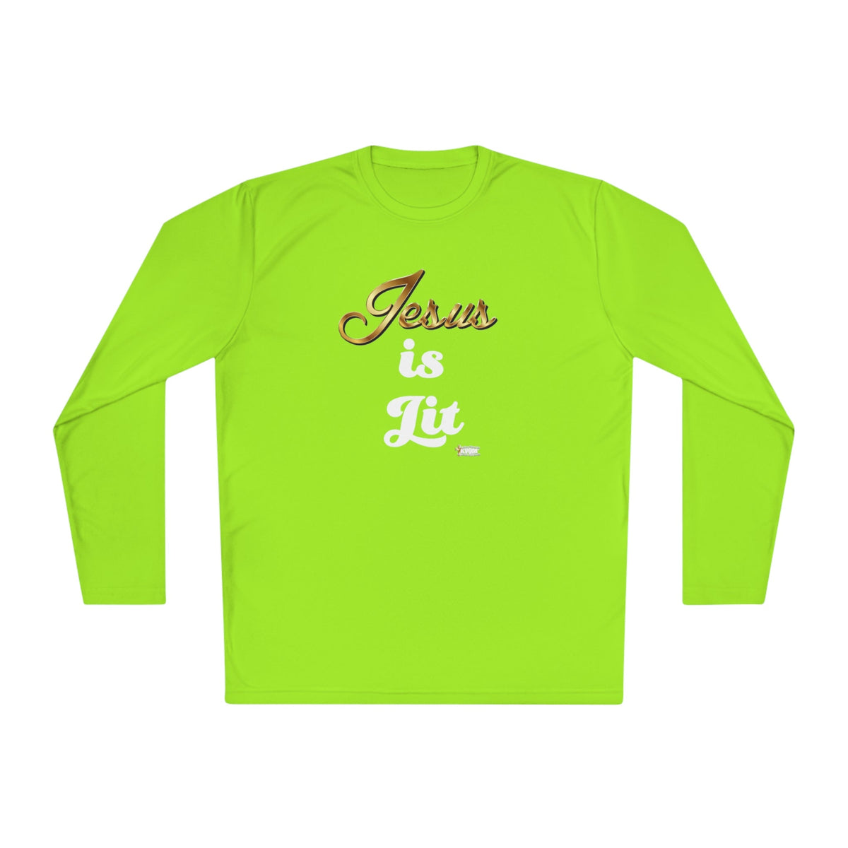 Jesus is Lit Women's Activewear Long Sleeve T-Shirt-KVOM KVOM Christian Clothing; Women’s Clothing; Women’s T-Shirts; Men's Clothing; Men's T-Shirts, Hoodies Sale; Ladies Tops; Ladies Dresses; Floral Tops; Floral Dresses; Flower Clothes; Activewear; Glorious; Psalms; Blessings On Blessings; Teens Clothing; Christian Book Store; Girl’s Clothing Sale; Mother’s Day Sale; Gifts For Sister; Christian Gifts; Gifts for Daughter; Spring Sale; Clearance Sale; Jesus; Christ Is King; Holy Ghost; God Got Me; Spiritual 