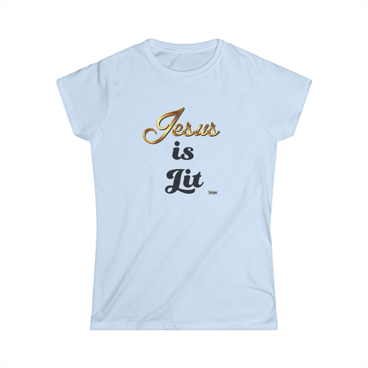 Jesus is Lit Women's Softstyle Tee-KVOM KVOM Christian Clothing; Women’s Clothing; Women’s T-Shirts; Men's Clothing; Men's T-Shirts, Hoodies Sale; Ladies Tops; Ladies Dresses; Floral Tops; Floral Dresses; Flower Clothes; Activewear; Glorious; Psalms; Blessings On Blessings; Teens Clothing; Christian Book Store; Girl’s Clothing Sale; Mother’s Day Sale; Gifts For Sister; Christian Gifts; Gifts for Daughter; Spring Sale; Clearance Sale; Jesus; Christ Is King; Holy Ghost; God Got Me; Spiritual Warrior; Propheti