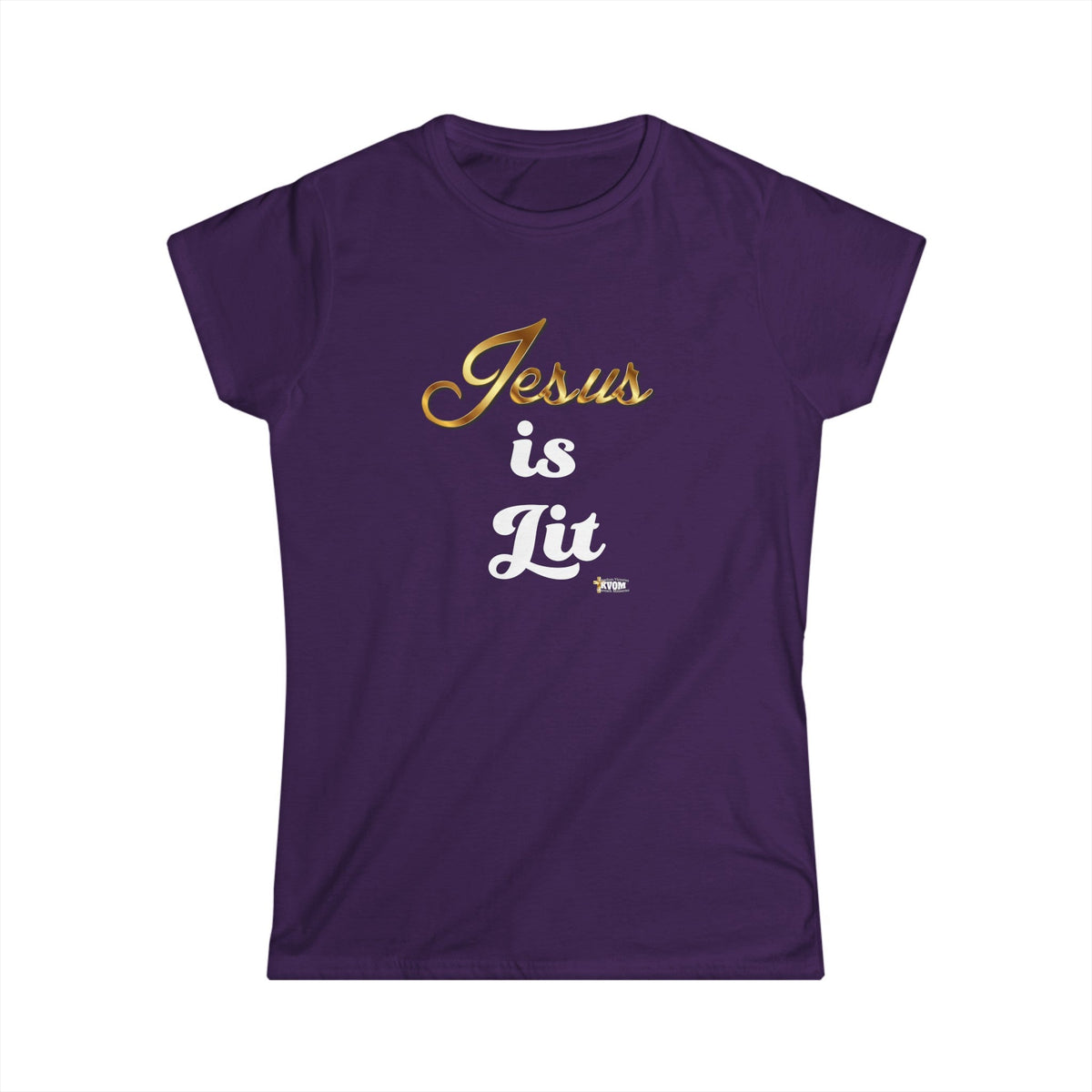 Jesus is Lit Women's Softstyle Tee-KVOM KVOM Christian Clothing; Women’s Clothing; Women’s T-Shirts; Men's Clothing; Men's T-Shirts, Hoodies Sale; Ladies Tops; Ladies Dresses; Floral Tops; Floral Dresses; Flower Clothes; Activewear; Glorious; Psalms; Blessings On Blessings; Teens Clothing; Christian Book Store; Girl’s Clothing Sale; Mother’s Day Sale; Gifts For Sister; Christian Gifts; Gifts for Daughter; Spring Sale; Clearance Sale; Jesus; Christ Is King; Holy Ghost; God Got Me; Spiritual Warrior; Propheti