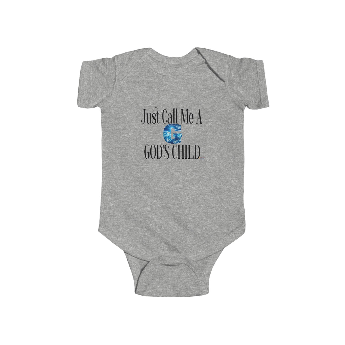 Just Call Me A G God's Child Infant Jersey Bodysuit-KVOM