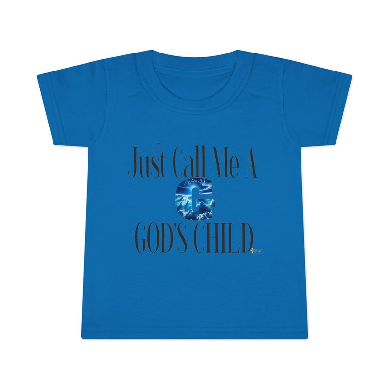 Just Call Me A G God's Child Toddler T-shirt-KVOM