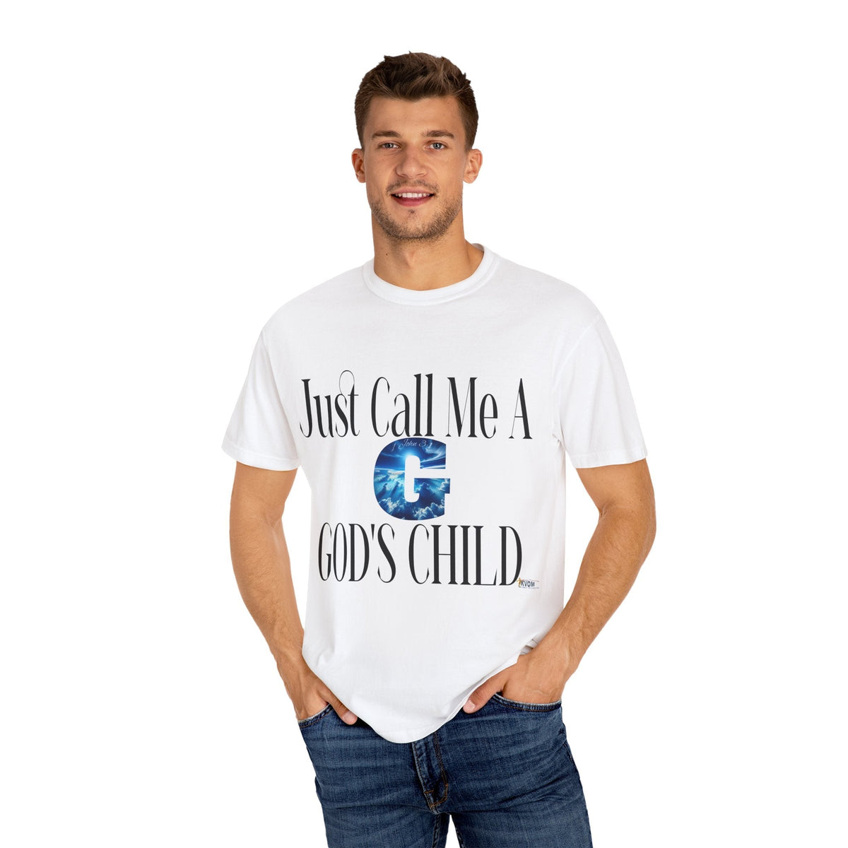 Just Call Me A G God's Child Unisex Relaxed Fit T-shirt-KVOM