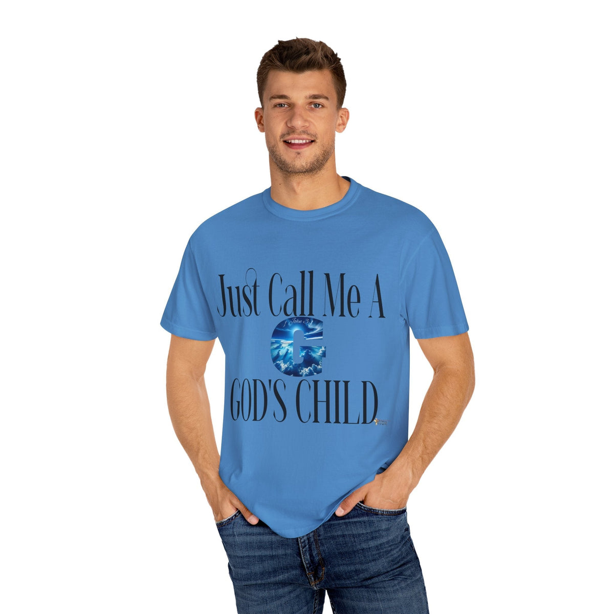 Just Call Me A G God's Child Unisex Relaxed Fit T-shirt-KVOM