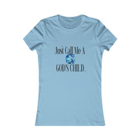 Just Call Me A G God's Child Women's Fitted Shirt-KVOM