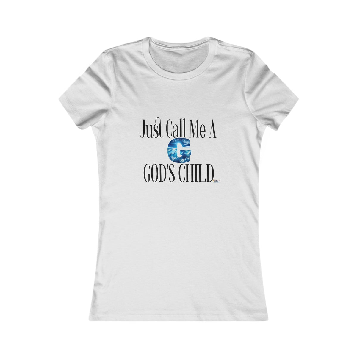 Just Call Me A G God's Child Women's Fitted Shirt-KVOM