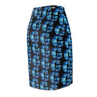 Just Call Me a G God's Child Women's Pencil Skirt, Black-KVOM