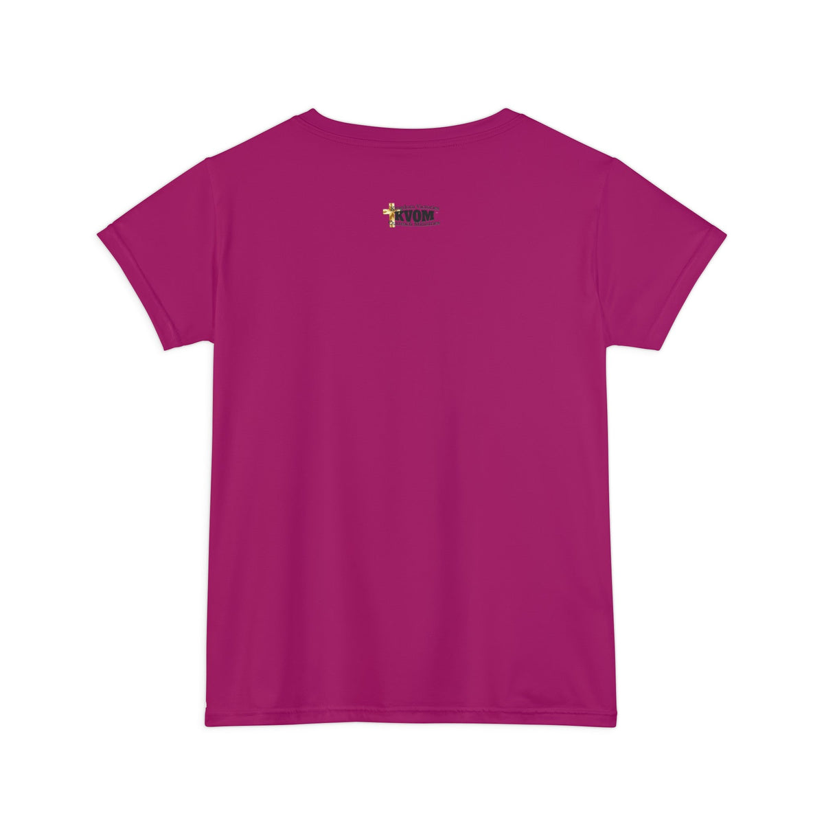 KVOM BLESSED "Stretched" Series Women's Shirt, Deep Berry