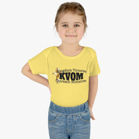 KVOM Black Logo Baby Onsie-Children's Clothing-KVOM