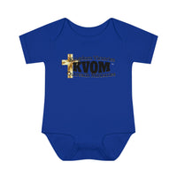 KVOM Black Logo Baby Onsie-Children's Clothing-KVOM