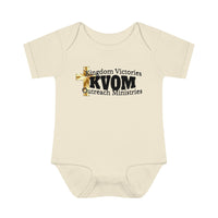 KVOM Black Logo Baby Onsie-Children's Clothing-KVOM