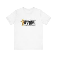 KVOM Black Logo Unisex Short Sleeve T-Shirt-KVOM