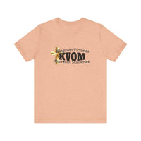 KVOM Black Logo Unisex Short Sleeve T-Shirt-KVOM