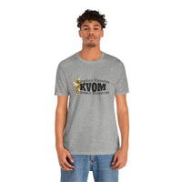 KVOM Black Logo Unisex Short Sleeve T-Shirt-KVOM