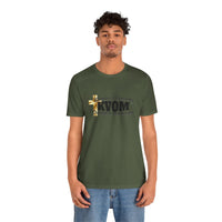 KVOM Black Logo Unisex Short Sleeve T-Shirt-KVOM