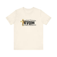 KVOM Black Logo Unisex Short Sleeve T-Shirt-KVOM