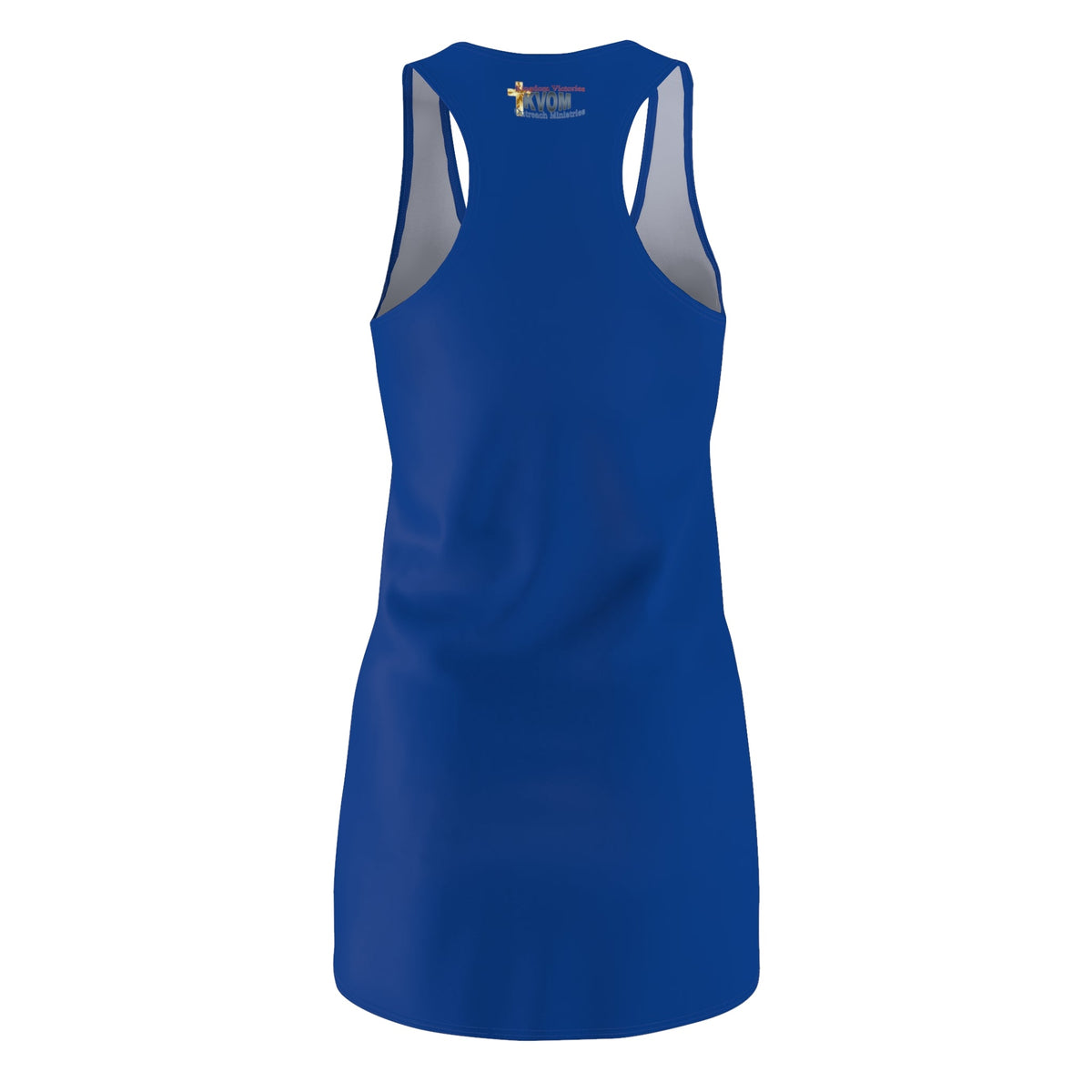 KVOM Blue Logo Racerback Dress-KVOM