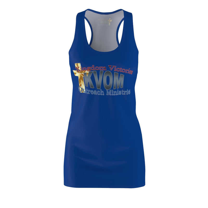 KVOM Blue Logo Racerback Dress-KVOM