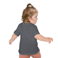 KVOM Logo Baby Short Sleeve T-Shirt, Maroon Logo-Children's Clothing-KVOM