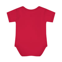 KVOM Logo Infant Baby Onesie, Maroon Logo-Children's Clothing-KVOM