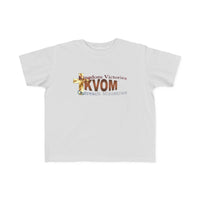 KVOM Logo Toddler's Jersey Style Tee, Brass Logo-Children's Clothing-KVOM