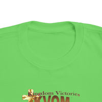 KVOM Logo Toddler's Jersey Style Tee, Brass Logo-Children's Clothing-KVOM