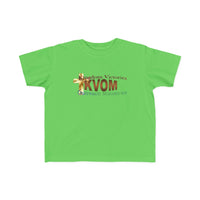 KVOM Logo Toddler's Jersey Style Tee, Brass Logo-Children's Clothing-KVOM