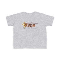 KVOM Logo Toddler's Jersey Style Tee, Brass Logo-Children's Clothing-KVOM