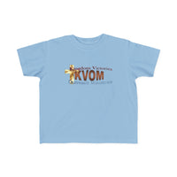 KVOM Logo Toddler's Jersey Style Tee, Brass Logo-Children's Clothing-KVOM